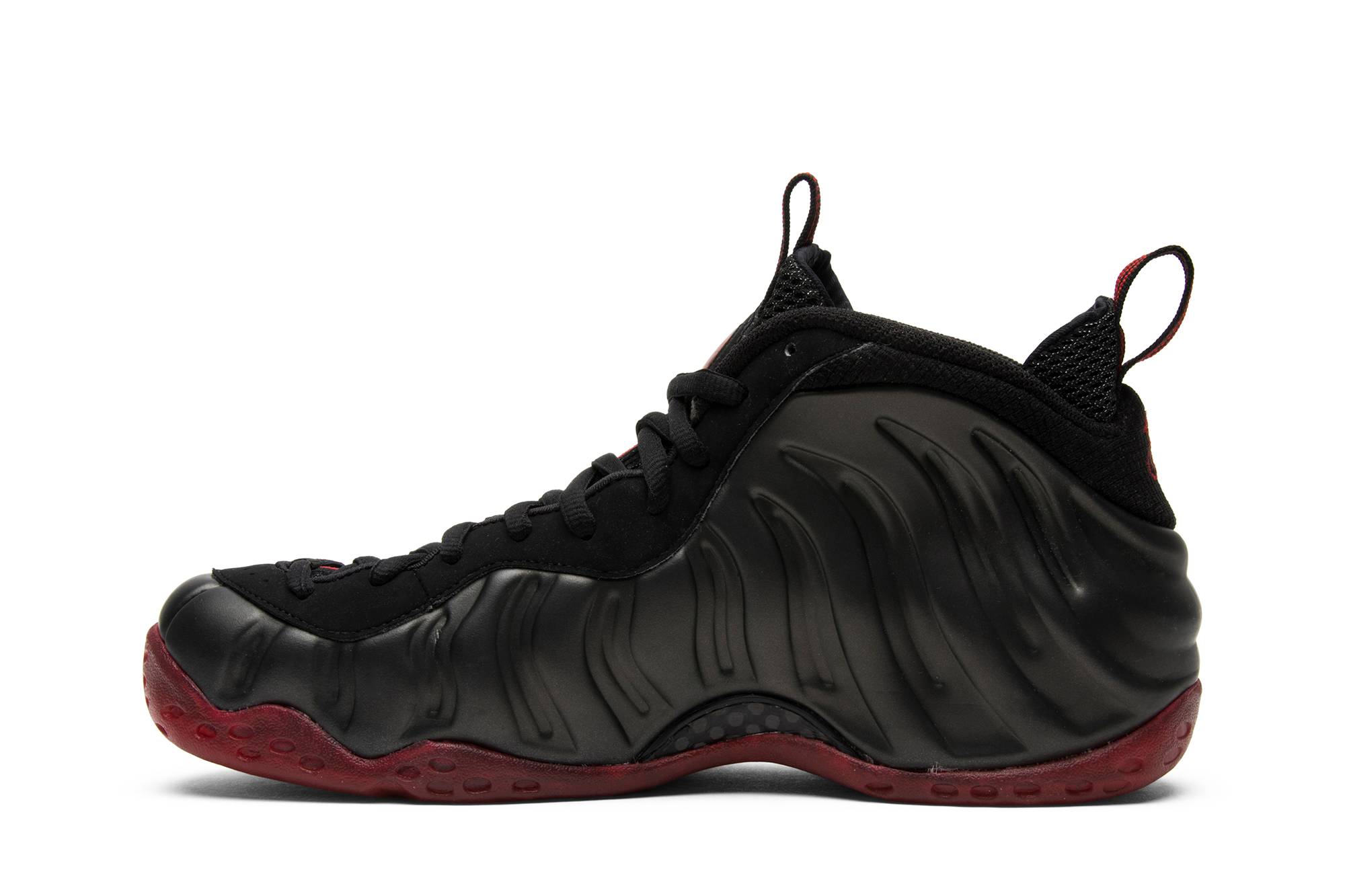 Lookbook Nike Foamposite One Cough Drop (2010) 低幫 復古籃球鞋 男款 黑紅