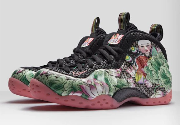 Nike Air Foamposite One ''Tianjin'' Scarpe Sportive 744307-001 Details for Nike Air Foamposite One ''Tianjin'' Scarpe Sportive 744307-001