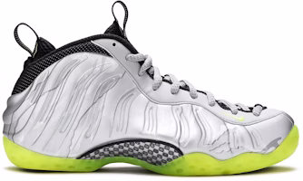 Nike Air Foamposite One Silver Volt Camo 575420-004 Nike Air Foamposite One Silver Volt Camo 575420-004