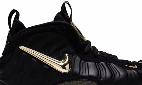 Nike Air Foamposite Pro '黑色金屬金' 624041-009 Order Nike Air Foamposite Pro '黑色金屬金' 624041-009
