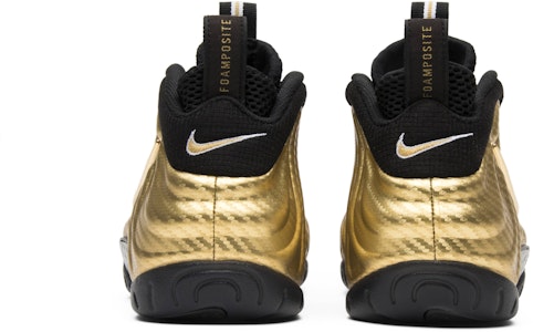 耐吉 Air Foamposite Pro '金屬金' 624041-701 Details for 耐吉 Air Foamposite Pro '金屬金' 624041-701