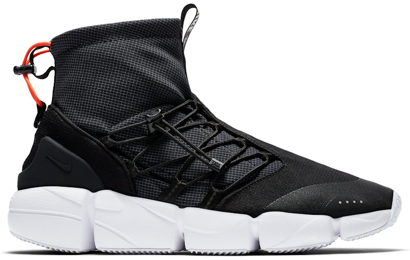 Nike Air Footscape Mid Utility DM 'Black Safety Orange' AH8689-001