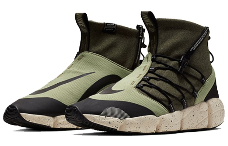 Lookbook Nike Air Footscape Mid Utility DM ''Neutral Olive'' Heren Schoenen AH8689-200
