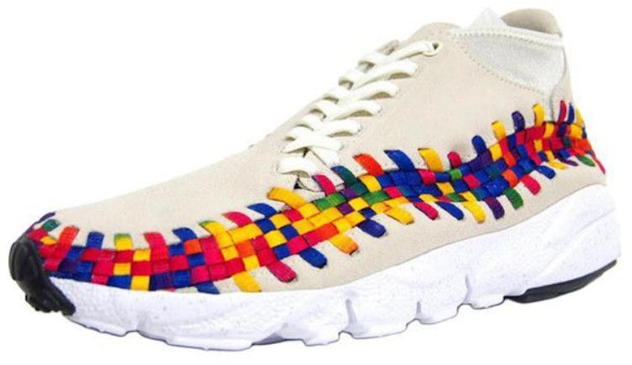 耐克Air Footscape Woven Chukka“彩虹” 525250-111 Order 耐克Air Footscape Woven Chukka“彩虹” 525250-111