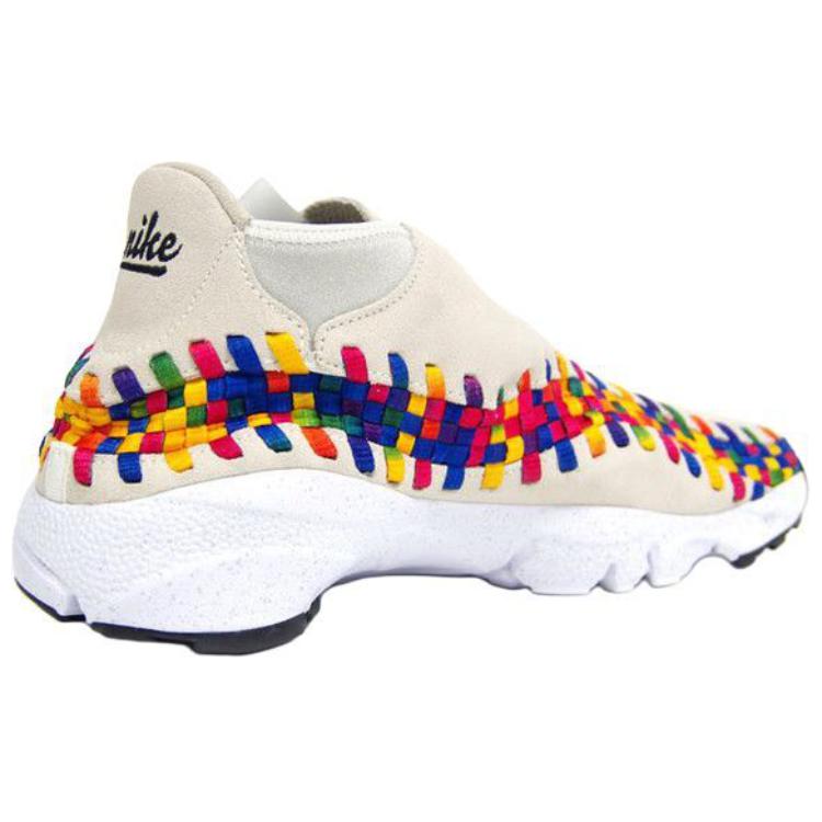 Lookbook ナイキ エア フットスケープ ウーブン チャッカ "レインボー" 525250-111