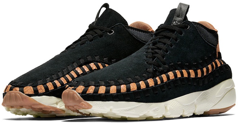 Nike Air Footscape Woven Chukka PRM 'Black' 446337-002 Lookbook Nike Air Footscape Woven Chukka PRM 'Black' 446337-002