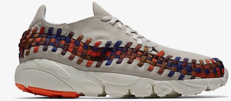 Nike Air Footscape Woven NM 'Light Bone Rainbow' Pria/Wanita Sepatu Olahraga 874892-002 Details for Nike Air Footscape Woven NM 'Light Bone Rainbow' Pria/Wanita Sepatu Olahraga 874892-002