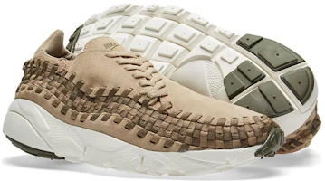 Shop Nike Air Footscape Woven NM 減震耐磨防滑 低筒 運動休閒鞋 棕色