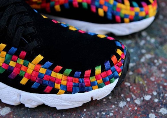 Nike Air Footscape Wvn Chkka Prm Qs 'Black' 525250-001 Shop Nike Air Footscape Wvn Chkka Prm Qs 'Black' 525250-001