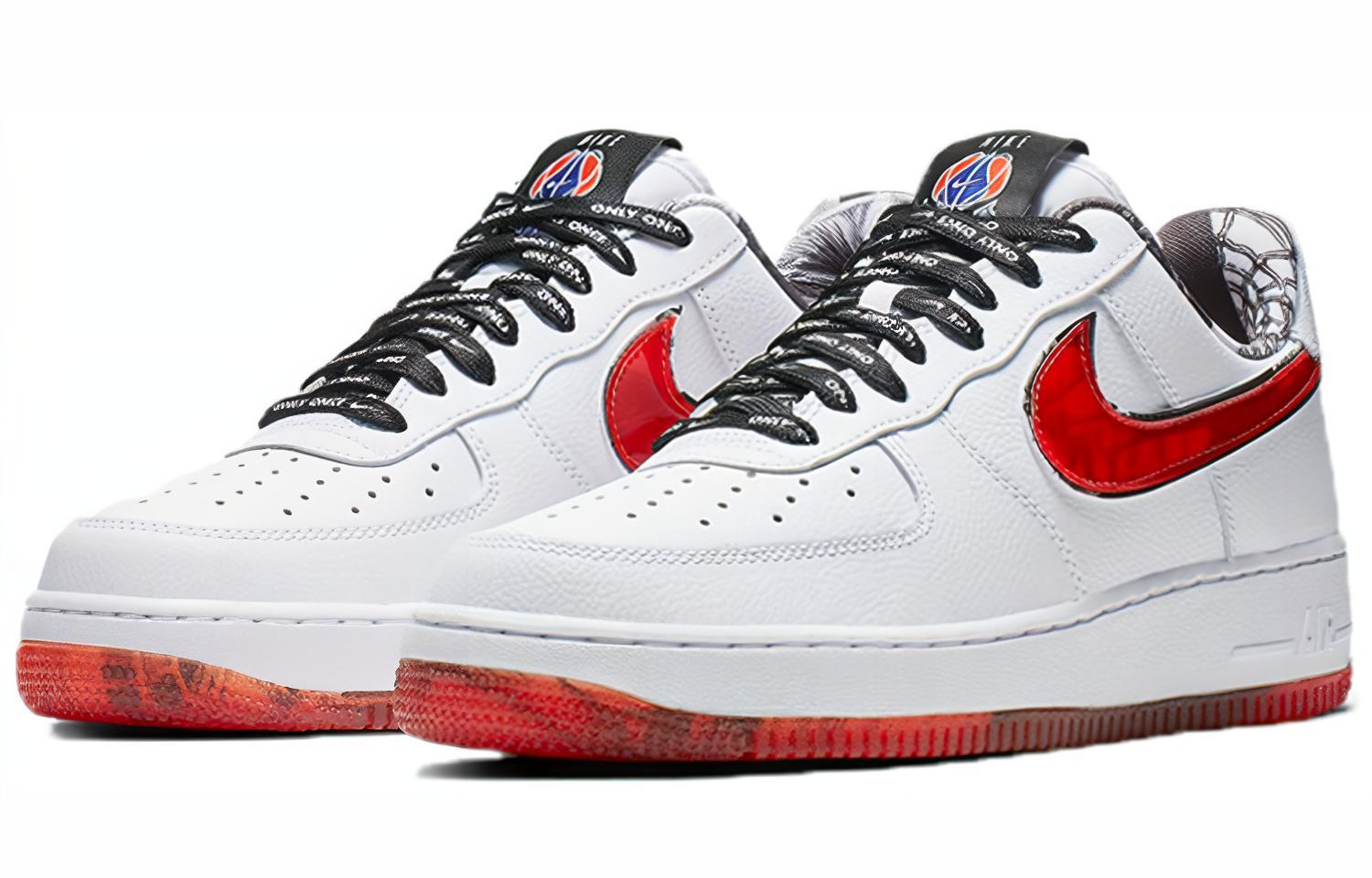 Nike Air Force 1 07 LV8 'White Red' 圖 3