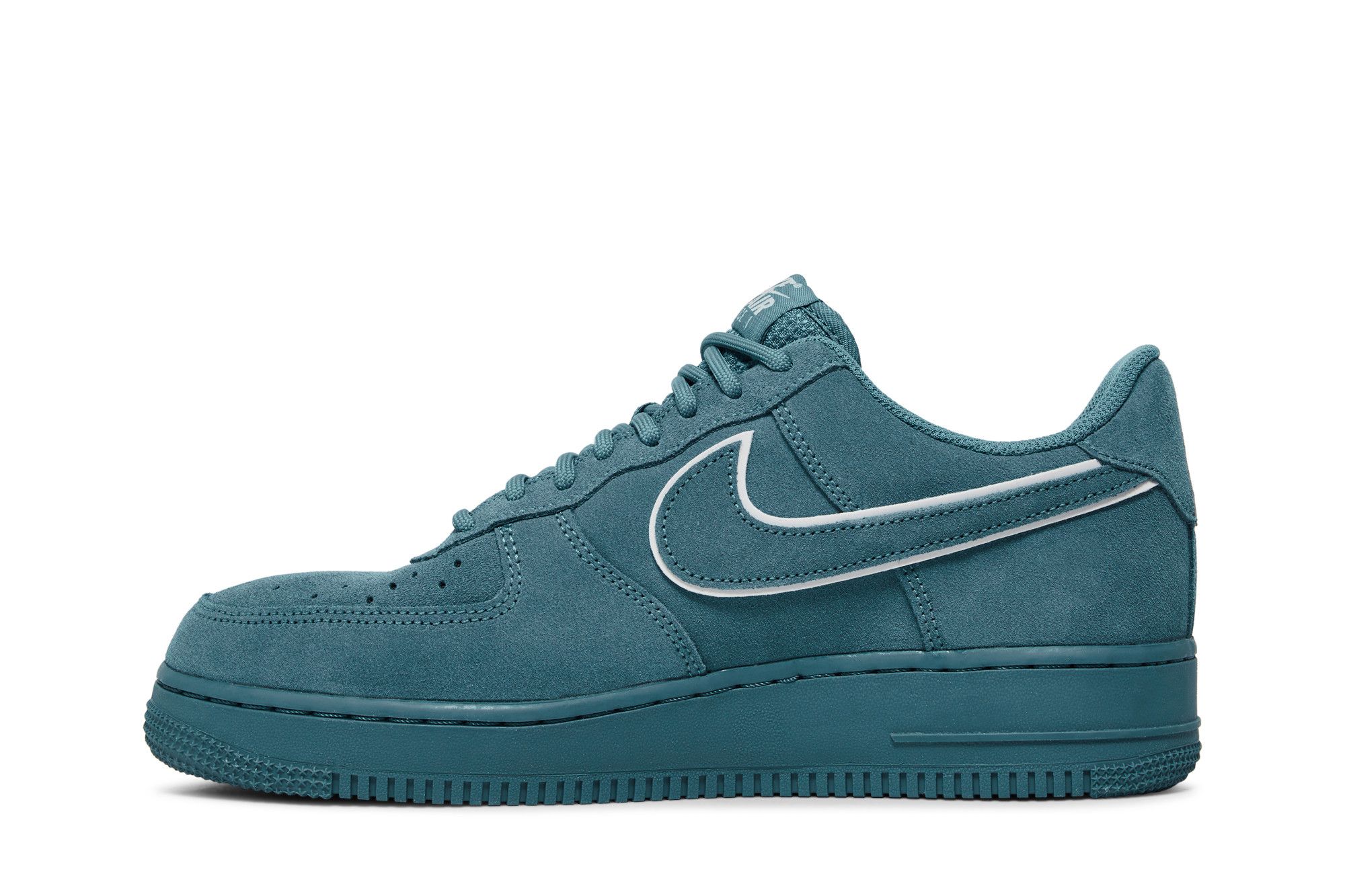 Shop Nike Air Force 1 '07 Lv8 Suede 'Noise Aqua' Pria Wanita Sepatu Sneakers AA1117-400