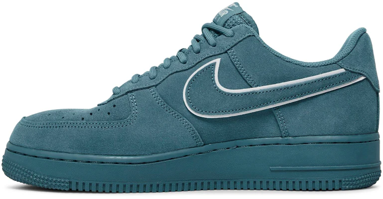 Nike Air Force 1 07 Lv8 Suede 'Noise Aqua' AA1117-400 - Kasut Nike Biru Lookbook Nike Air Force 1 07 Lv8 Suede 'Noise Aqua' AA1117-400 - Kasut Nike Biru