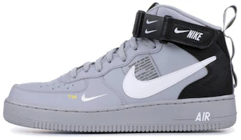 Nike Air Force 1 07 Mid LV8 'Wolf Grey' 804609-006 Nike Air Force 1 07 Mid LV8 'Wolf Grey' 804609-006