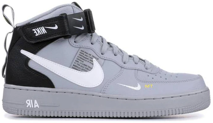 Nike 空军 1 号 中高筒 LV8 "狼灰色" 百搭休閒 中筒 板鞋 男款 灰色 Order Nike 空军 1 号 中高筒 LV8 "狼灰色" 百搭休閒 中筒 板鞋 男款 灰色