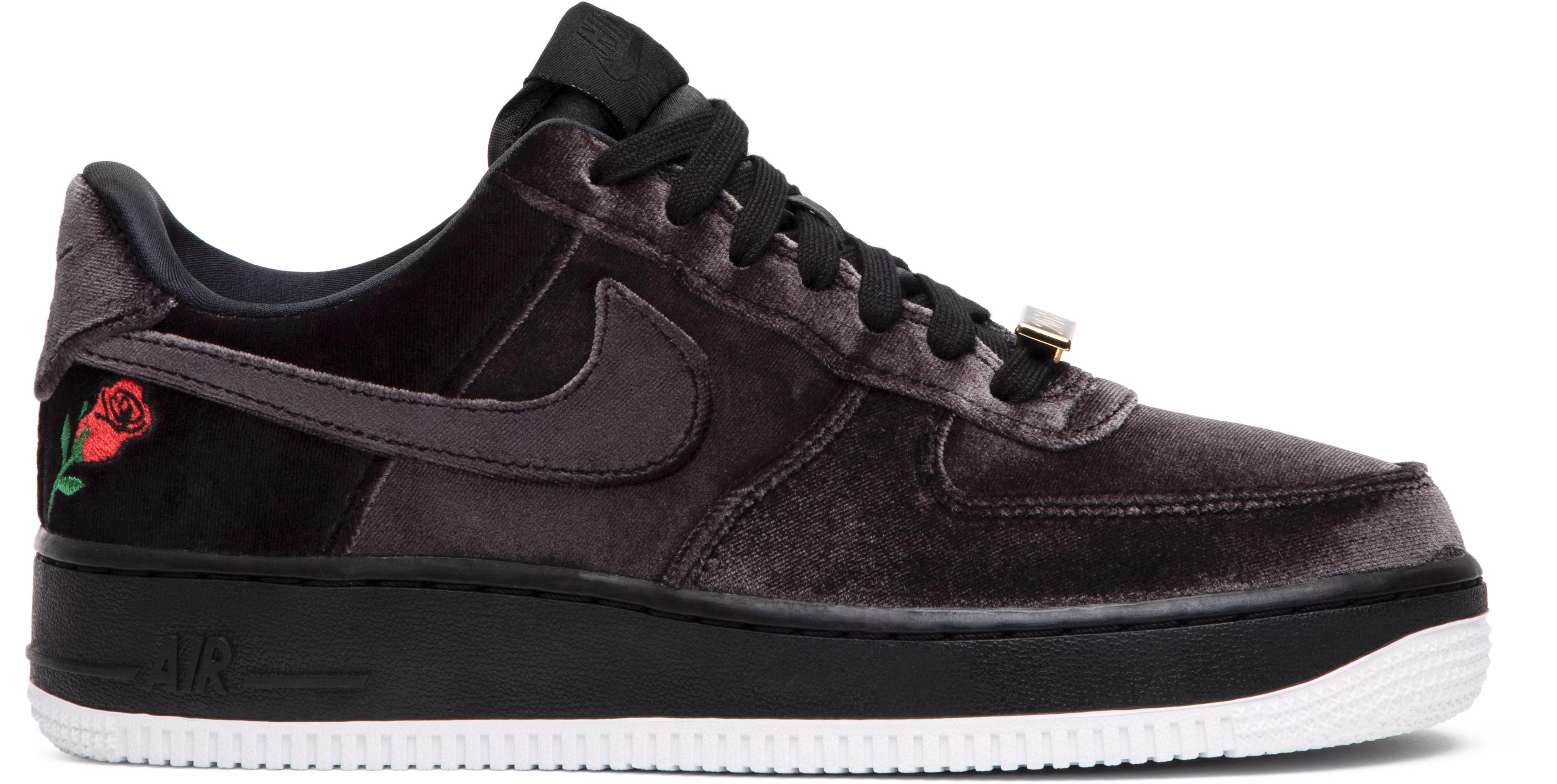 Nike velvet top air force 1