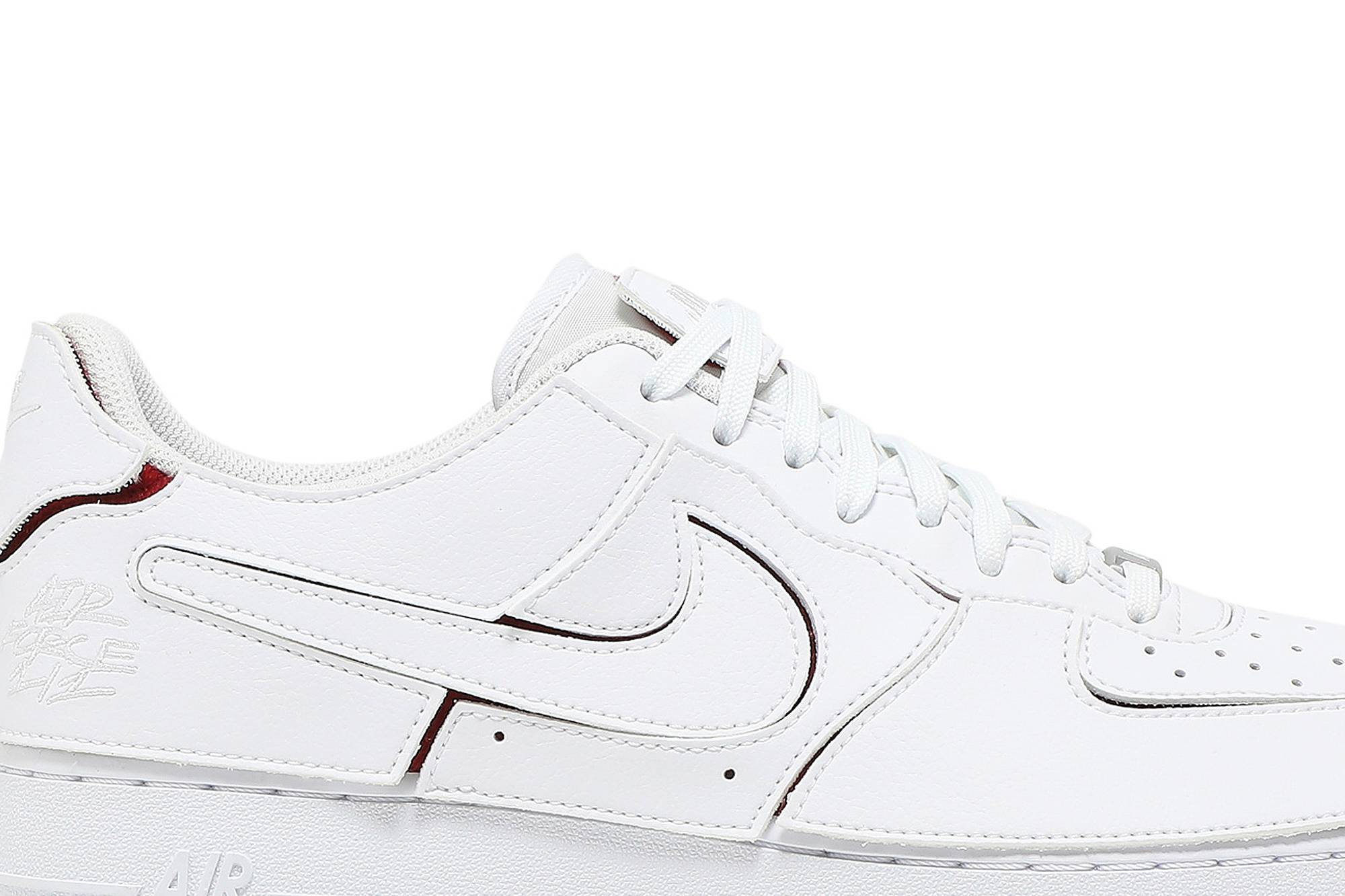 Order Nike Air Force 1/1 'White Varsity Red' DC9895-100