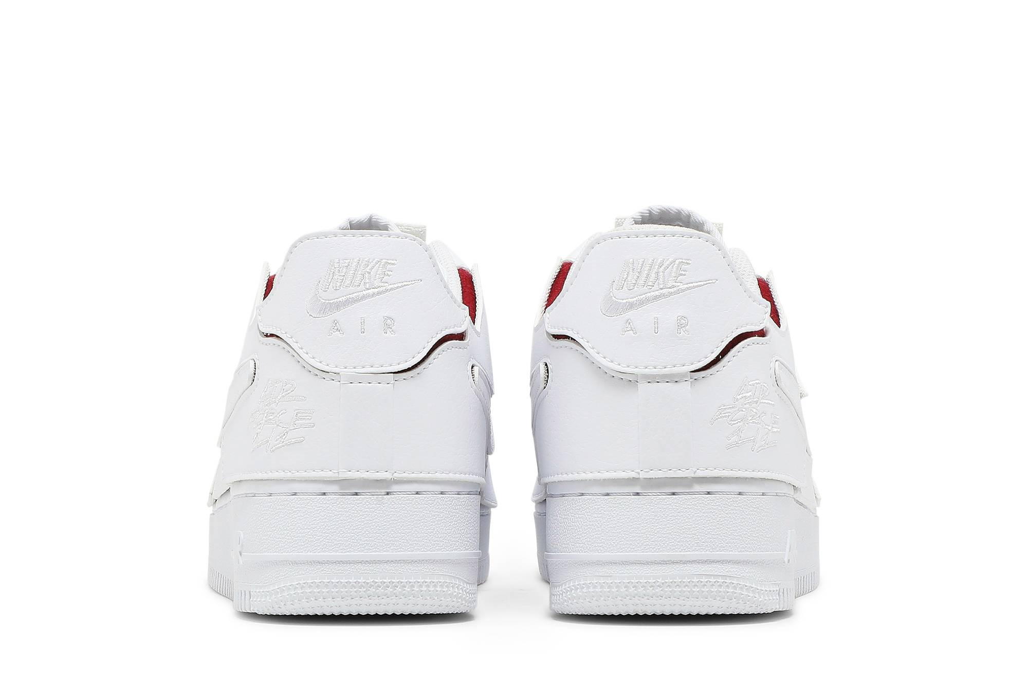 Details for Nike Air Force 1/1 'White Varsity Red' DC9895-100