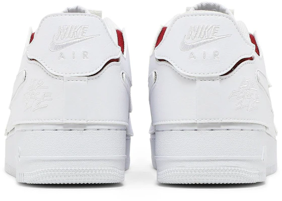 Nike Air Force 1/1 'White Varsity Red' DC9895-100 Details for Nike Air Force 1/1 'White Varsity Red' DC9895-100