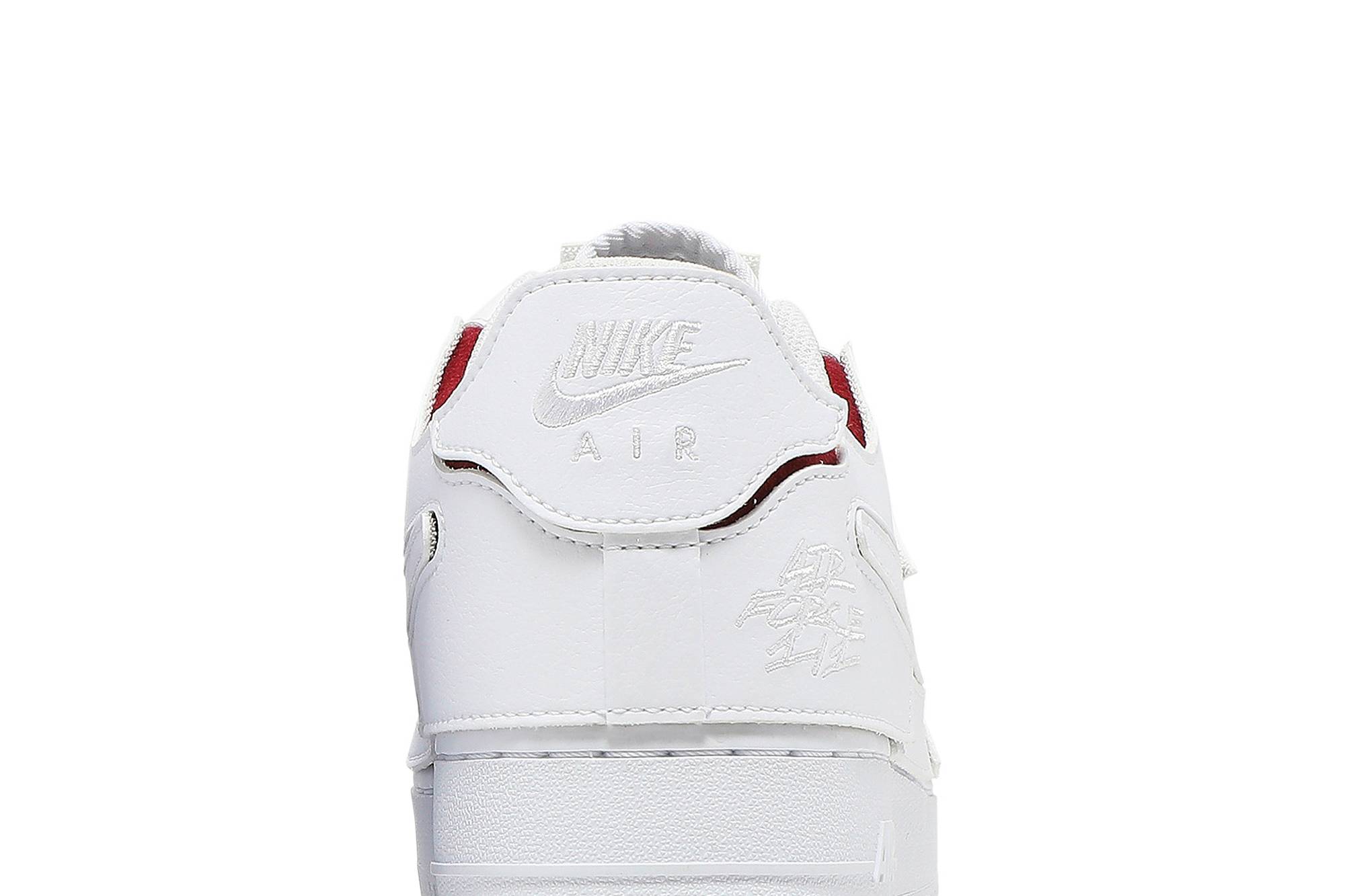 Sizing Nike Air Force 1/1 'White Varsity Red' DC9895-100