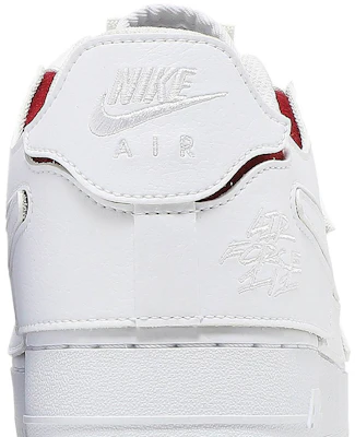 Nike Air Force 1/1 'White Varsity Red' DC9895-100 Sizing Nike Air Force 1/1 'White Varsity Red' DC9895-100