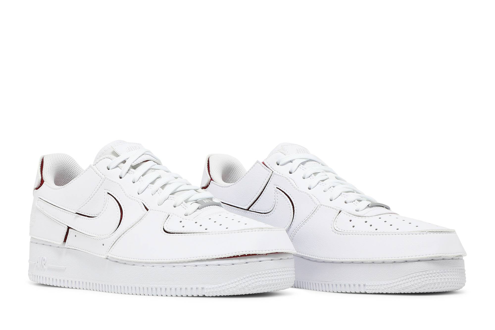 Cheap Nike Air Force 1/1 'White Varsity Red' DC9895-100