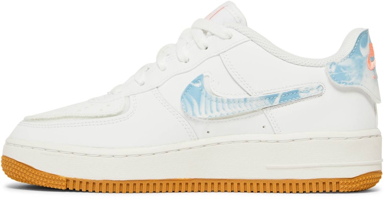 (초등학생) 나이키 에어포스 1/1 로우 '화이트 블리치드 코랄 검' DM1020-100 Lookbook (초등학생) 나이키 에어포스 1/1 로우 '화이트 블리치드 코랄 검' DM1020-100