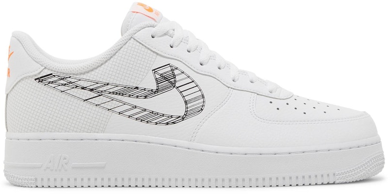 Air force 3d clearance swoosh