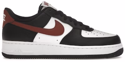 Nike Air Force 1 '07 'Black Dark Team Red' FZ4615-001 Nike Air Force 1 '07 'Black Dark Team Red' FZ4615-001