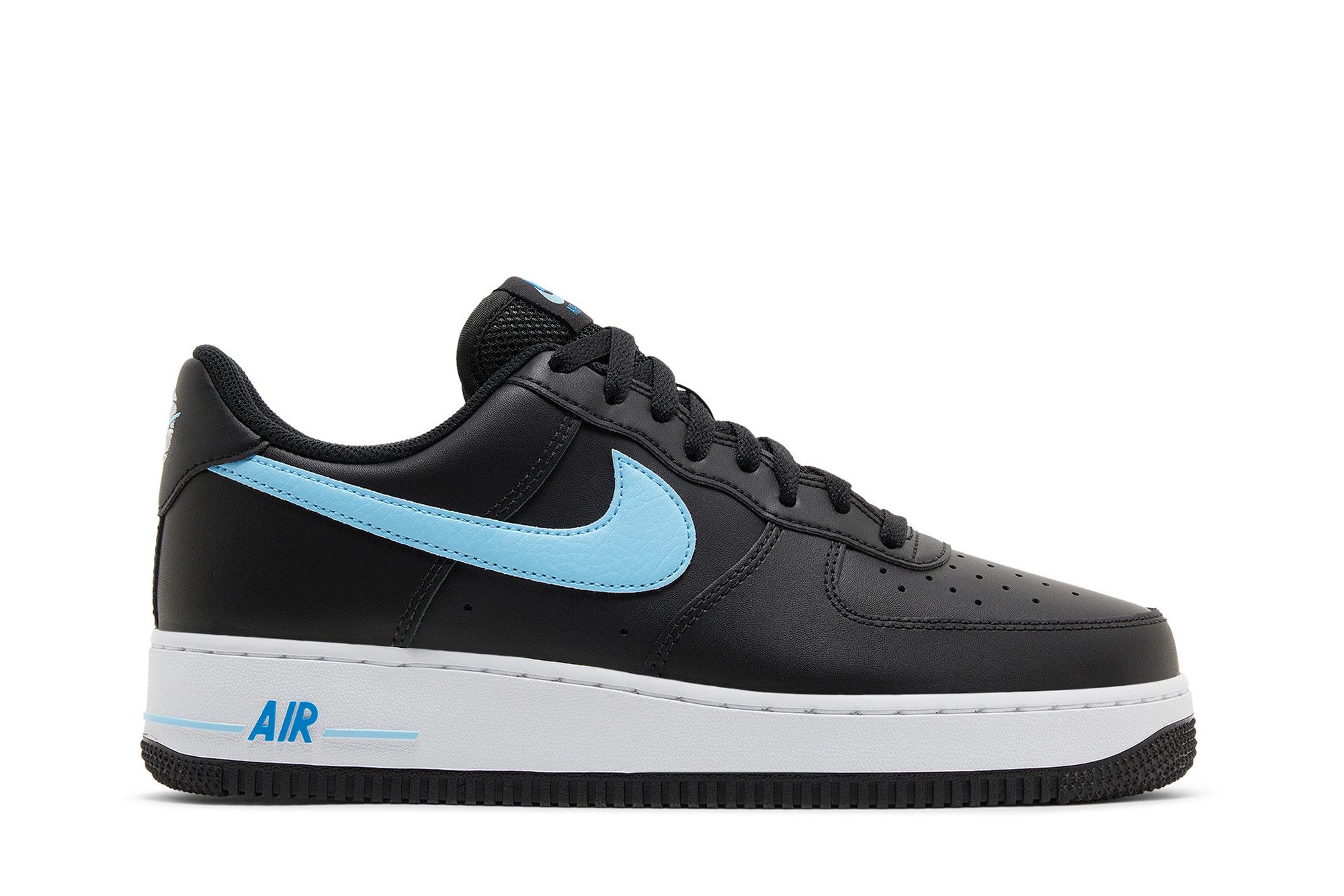 Buy Nike Air Force 1 '07 'Hitam Biru Universiti' HF3839-001