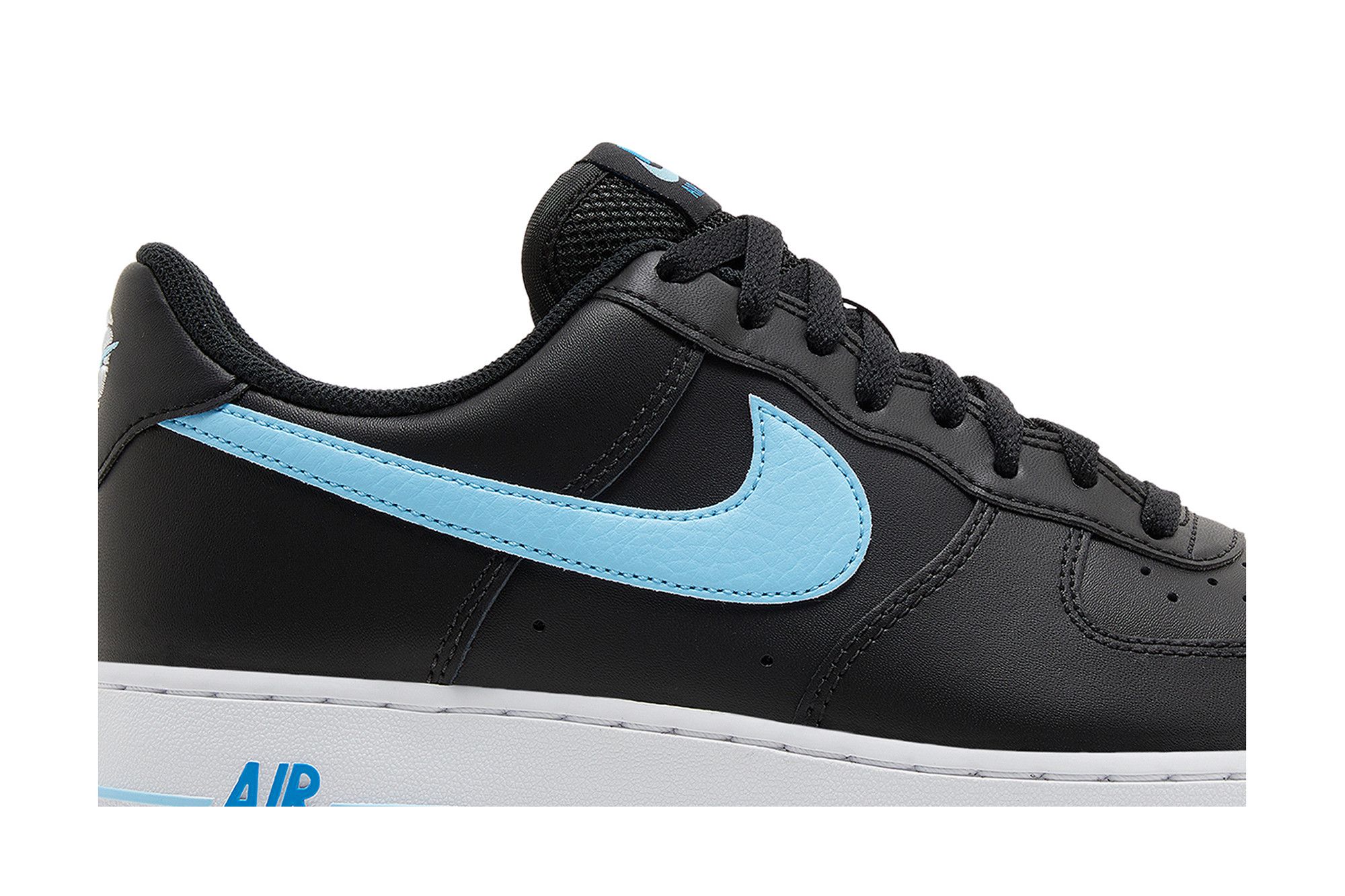 Order Nike Air Force 1 '07 'Hitam Biru Universiti' HF3839-001