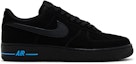 Buy Nike Air Force 1 '07 'Black University Blue' HV6223-001
