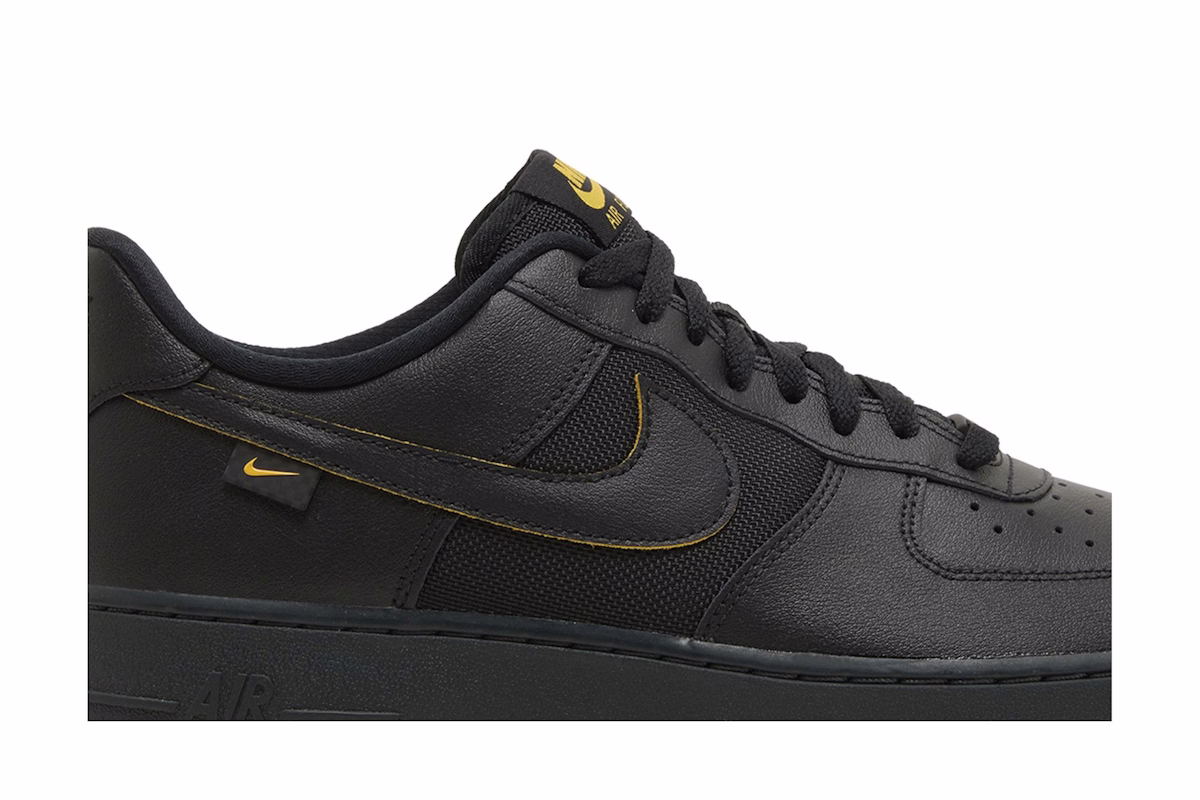 Nike Air Force 1 '07 'Black University Gold' FZ4617-001