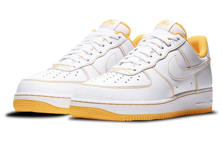 Lookbook Nike Air Force 1 '07 'Costura Contraste - Blanco Naranja Láser' CV1724-102
