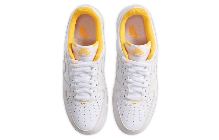 Shop Nike Air Force 1 '07 'Costura Contraste - Blanco Naranja Láser' CV1724-102