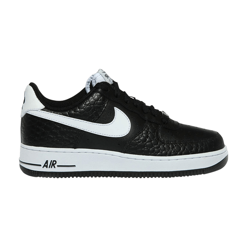 Nike Air Force 1 '07 'Crocodile Skin - Black White'