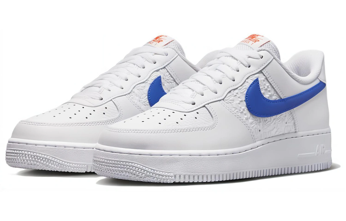 Nike Air Force 1 '07 'Embossed Hoops - Racer Blue' FD0667-100