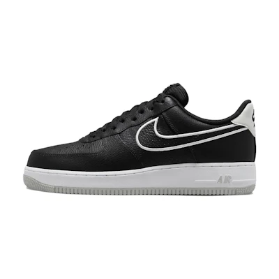 Nike Air Force 1 '07 'Embroidered Swoosh - Black'