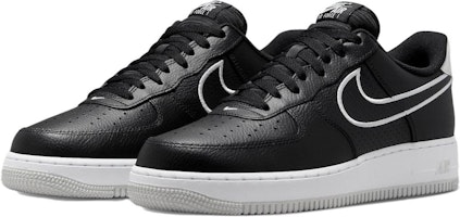 Nike Air Force 1 '07 刺繡Swoosh - 黑色 FJ4211-001 Lookbook Nike Air Force 1 '07 刺繡Swoosh - 黑色 FJ4211-001