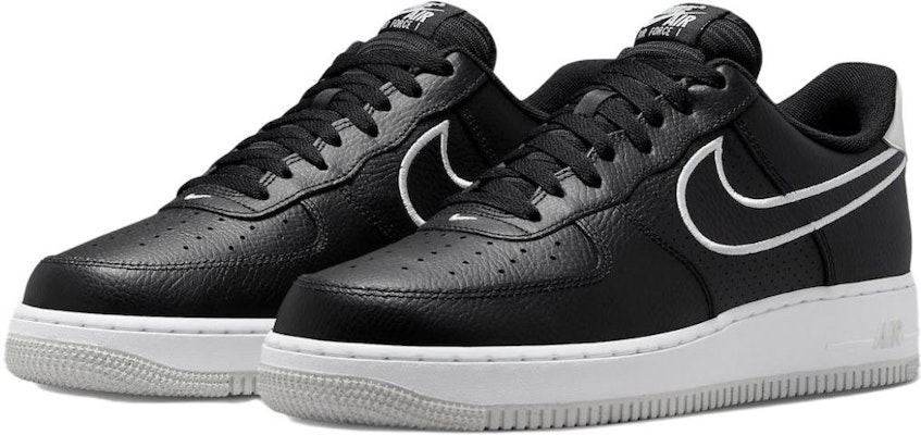 Nike Air Force 1 '07 'Swoosh Bordado - Negro' FJ4211-001 Lookbook Nike Air Force 1 '07 'Swoosh Bordado - Negro' FJ4211-001