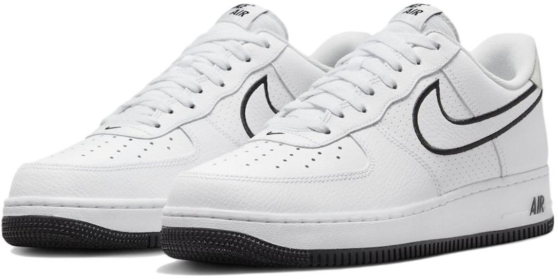 Nike Air Force 1 '07 'Swoosh Bordado - Blanco Negro' FJ4211-100 Lookbook Nike Air Force 1 '07 'Swoosh Bordado - Blanco Negro' FJ4211-100