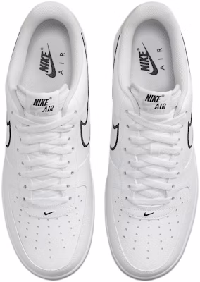 Nike Air Force 1 '07 'Swoosh Bordado - Blanco Negro' FJ4211-100 Shop Nike Air Force 1 '07 'Swoosh Bordado - Blanco Negro' FJ4211-100