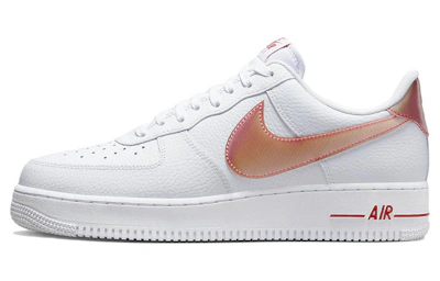 Nike Air Force 1 '07 'Jumbo Swoosh - White University Red' DV3505-100