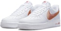 Lookbook Nike Air Force 1 '07 'Jumbo Swoosh - Blanco Rojo Universitario' DV3505-100