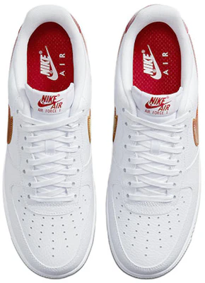 나이키 에어 포스 1 '07 '점보 스우시 - 화이트 유니버시티 레드' DV3505-100 Shop 나이키 에어 포스 1 '07 '점보 스우시 - 화이트 유니버시티 레드' DV3505-100