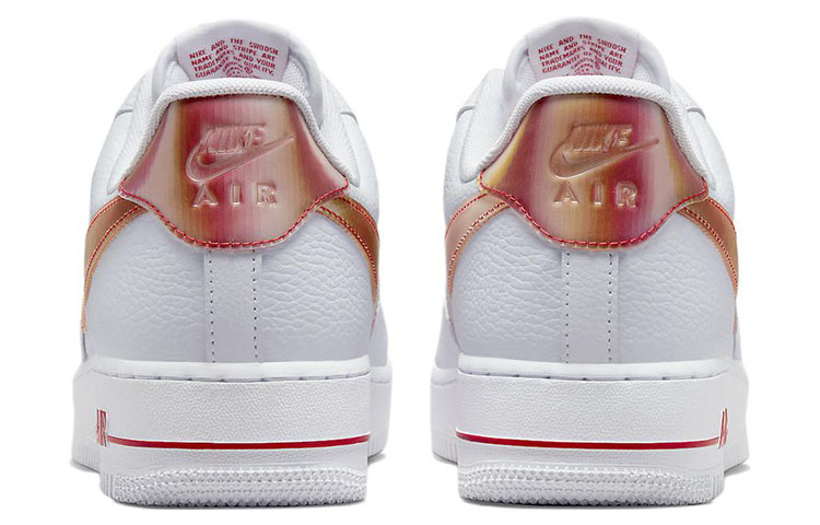 Purchase Nike Air Force 1 '07 'Jumbo Swoosh - Blanco Rojo Universitario' DV3505-100