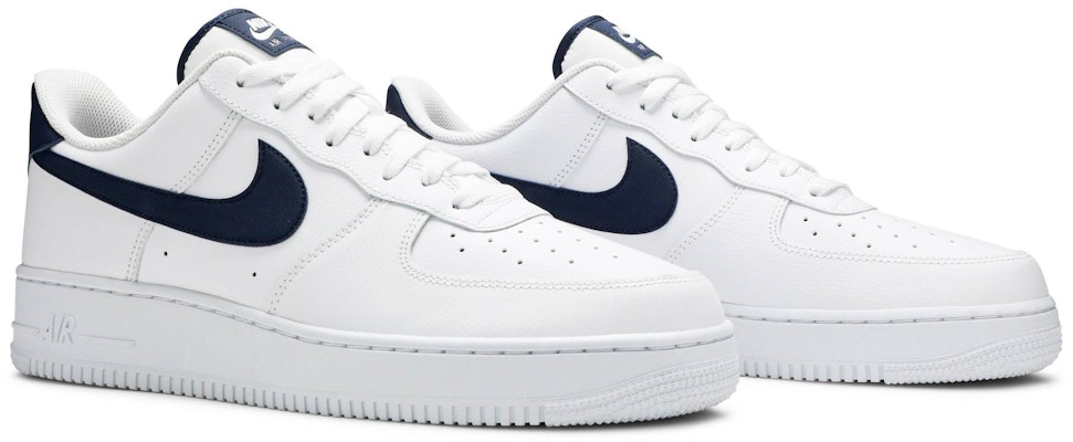 Nike Air Force 1 低筒 板鞋 男款 白藍 Cheap Nike Air Force 1 低筒 板鞋 男款 白藍