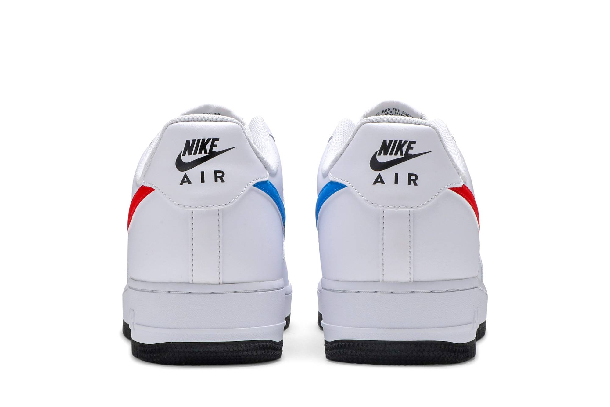 Details for Nike Air Force 1 '07 'Mismatched Swooshes - Putih' CT2816-100
