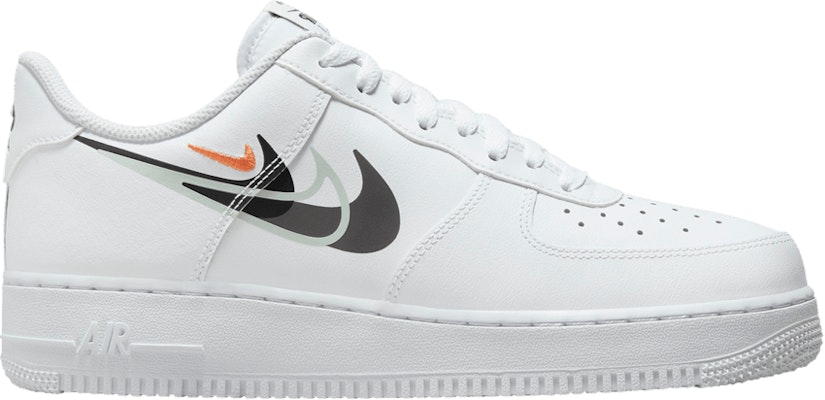 Air force 1 with 2025 different swooshes