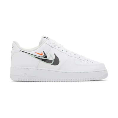 Nike Air Force 1 '07 'Multi Swoosh - White Black'
