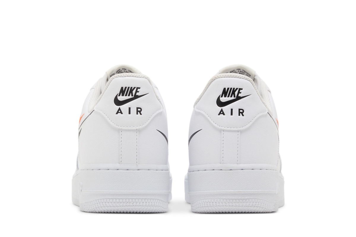 Nike Air Force 1 '07 'Multi Swoosh - White Black' FN7807-100